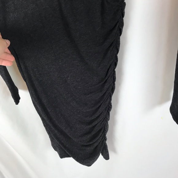 Velvet Graham & Spencer long sleeve ruched dress - Picture 4 of 7